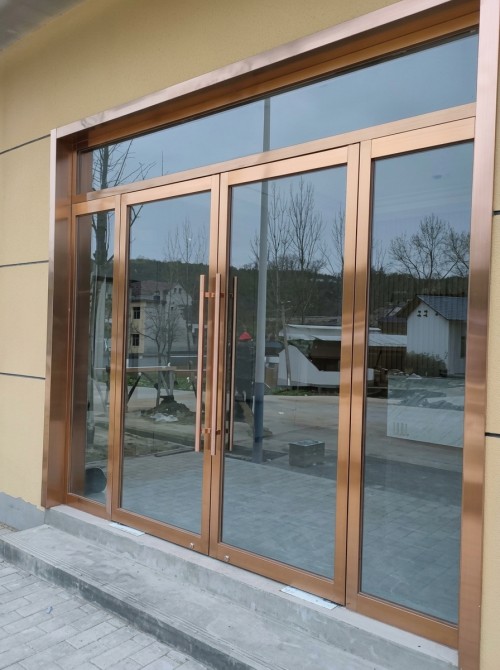 Premium Tempered Glass Entrance Door